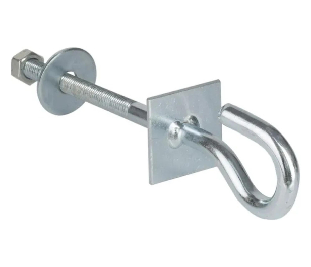 ExtraLink Śruba hakowa do wieszania uchwytów odciągowych 12/160mm - 1544088 - zdjęcie